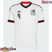 Camiseta México Raul Jimenez #9 Visitante Equipación Mundial 2026 manga corta